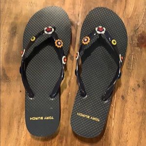 Tory Burch marguerite 2 flip flops size 8
